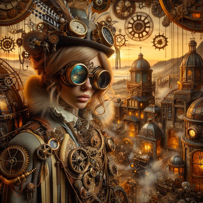 Female Steampunk Avatar