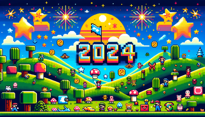 New Years Gaming Wallpaper (2024)