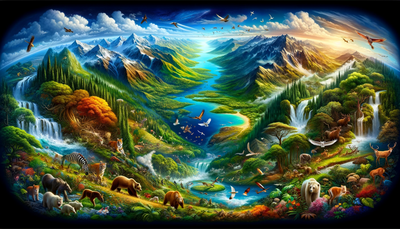 How the Earth Got Its Beauty